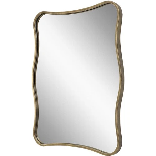 Uttermost 09930 Pavia 36.25 X 27.5 inch Antiqued Gold Vanity Mirror - Picture 4 of 6