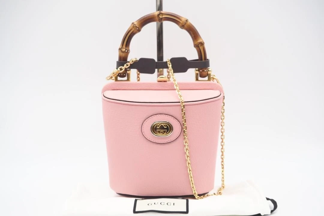 Sac à main Gucci 2 voies bambou double G cuir m2_0424