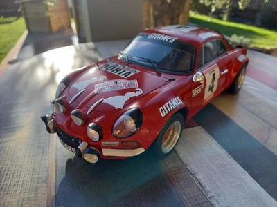 Alpine Renault A110 échelle 1/12 Base Otto Models Tour de Corse 1978 - Photo 1/4