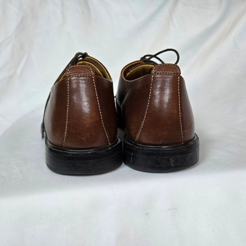 Cole Haan Herren Klassisch Braun Leder Beckett II Geteilte Zehe Elegant Schuhe C06400 11M - Bild 4 von 10