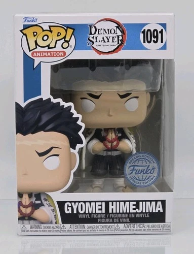 Funko Special Edition Pop Demon Slayer Gyomei Himejima #1091 w/Protector
