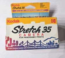 1992-Kodak Stretch 35 Panoramic-KodaColor GOLD Film-Disposable Camera-12 Expos.