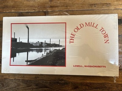 NEW SEALED! RARE! Vintage 1981 The Old Mill Town Board Game Lowell Massachusetts