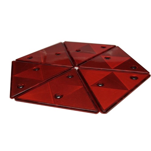 for Triangle Reflector Rear Warning Reflectors Suitable for Truck Tractor Traile - Picture 6 of 8