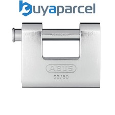 Image of ABUS 20072 92/80mm Monoblock Brass Body Shutter Padlock ABU9280