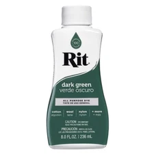 Rit Dye Liquid Fabric Dye, 8-Ounce, Dark Green