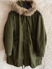 Medium M-1951 Parka 1st Pattern Sateen Complete Kit Liner Hood US Army M51 Korea