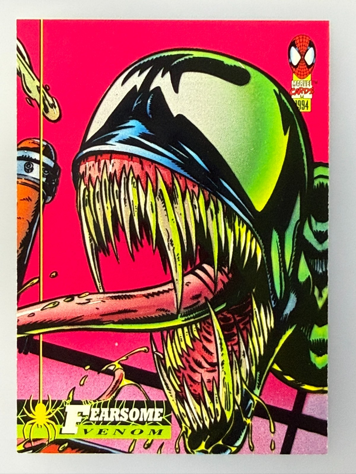 Fearsome #15 Marvel 1994 Fleer Amazing Spider-Man trading card — raw and PSA graded price guide