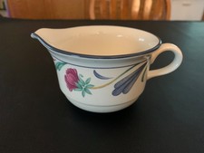 Lenox Chinastone Poppies On Blue 2.5" Gravy Sauce Boat Creamer