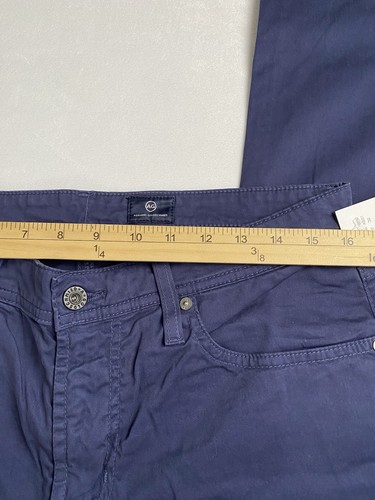 AG Adriano Goldschmied Pants The Protege Fit Straight Men’s Size 32 Blue - Picture 9 of 12