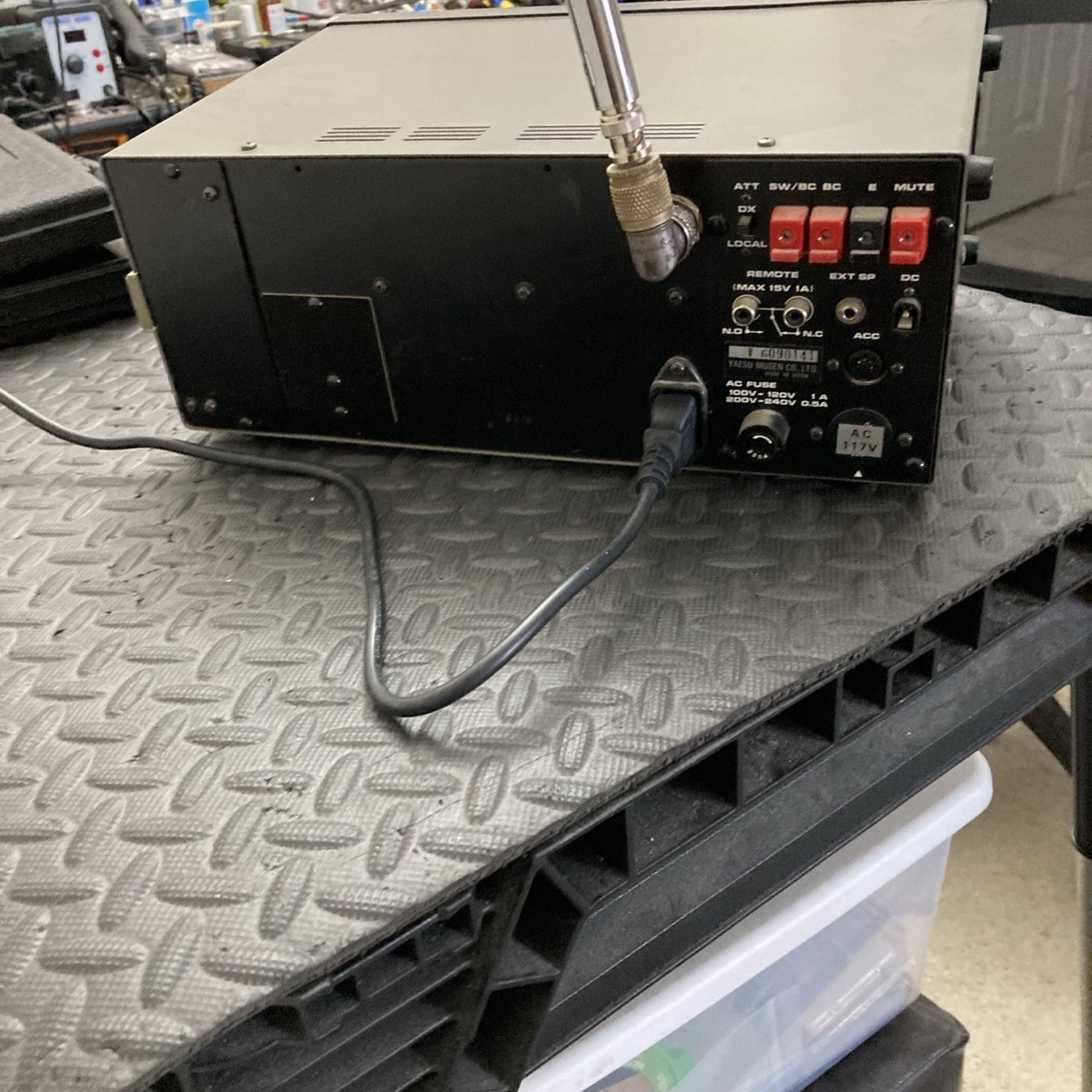 即発送 YAESU FRG-7700 電源ケーブル付 Yaesu FRG-7700 Shortwave receiver for sale online | eBay