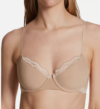 Natori 34D Breakout Full Fit Contour Underwire T-Shirt Bra NWOT 731319 Nude