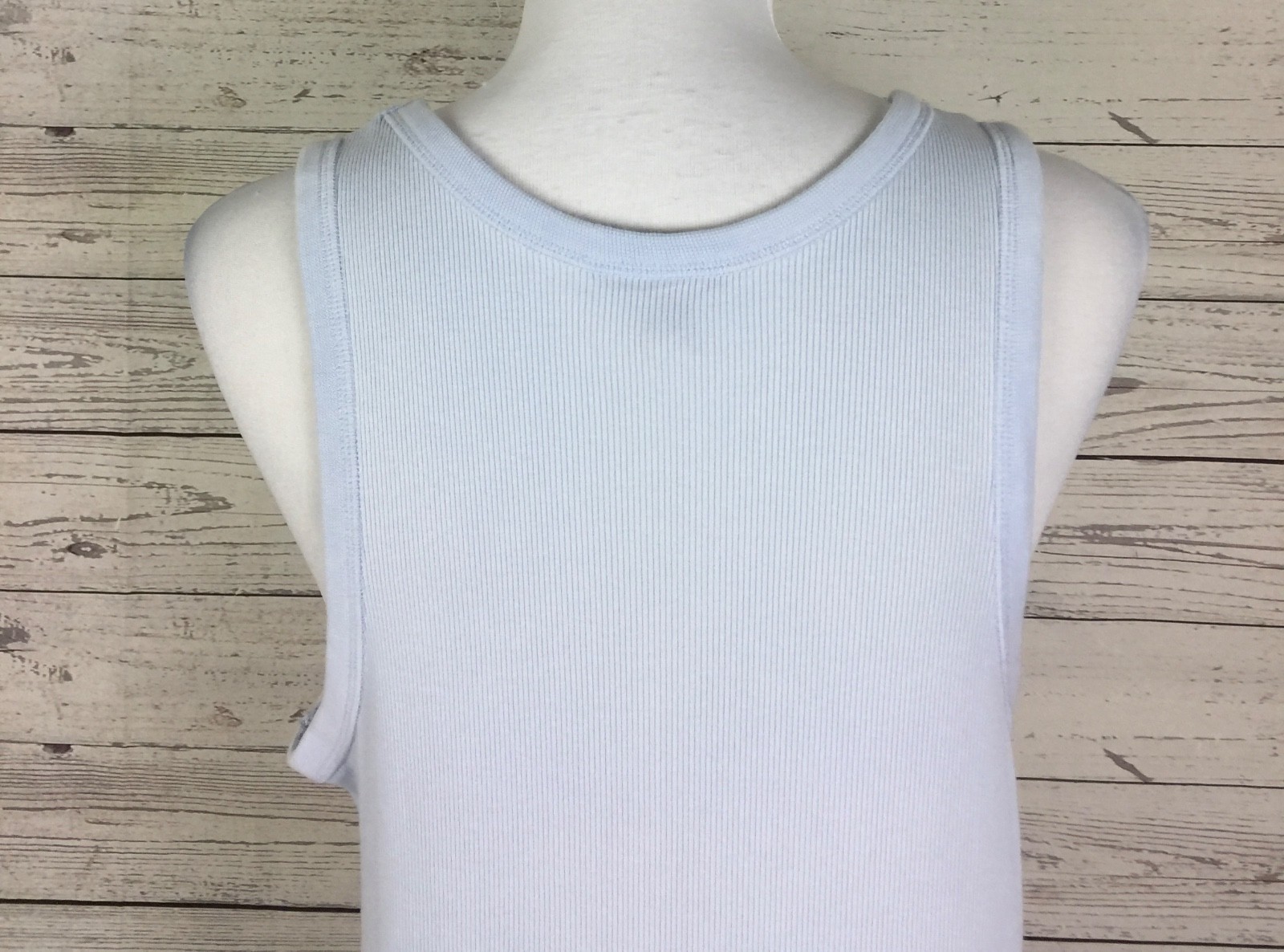 Universal Thread Ribbed Knit Blue Sleeveless Scoo… - image 6