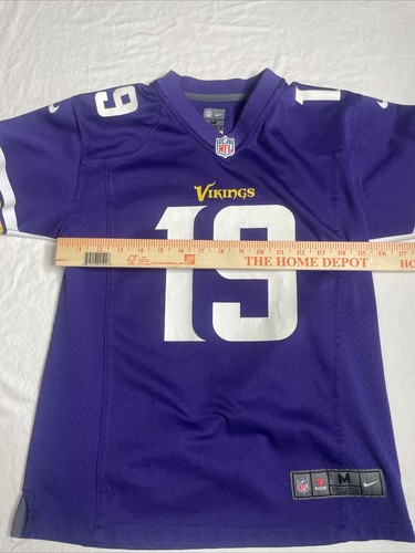 NFL Minnesota Vikings Adam Thielen Nike Youth Medium On Field Jersey #19 - Picture 5 of 10