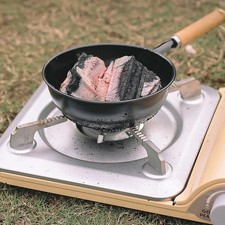 Camping al aire libre barbacoa picinc estufas carbón parrilla herramienta portátil GCVM