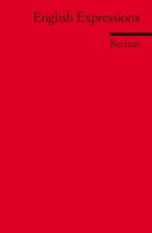 English Expressions: (Fremdsprachentexte) | Buch | Zustand sehr gut