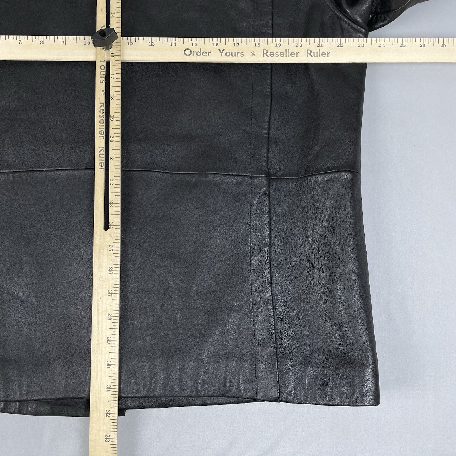 Wilsons Dylan 4-Button Leather Jacket Blazer Spor… - image 6