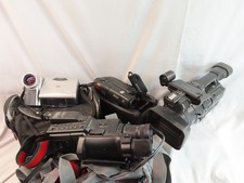 *FOR PARTS ONLY* 4 Video Cameras (Sony, Sharp, Nikon) Untested