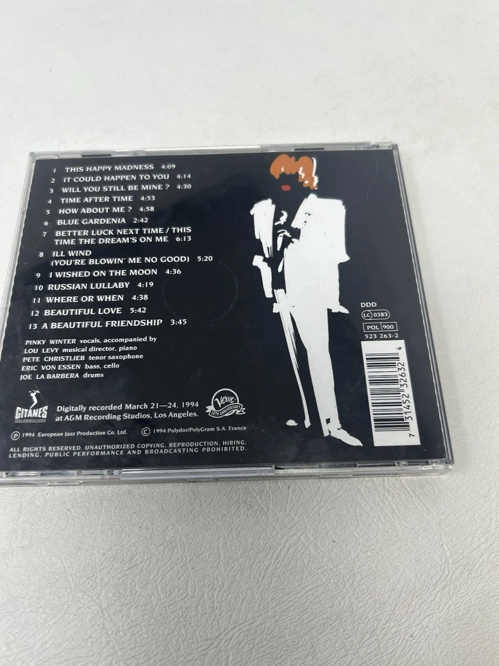 PINKY WINTERS - счастливое безумие CD-диск VG + чехол треснул - Изображение 3 из 4