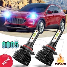 9005 8000k Ice Blue Led Headlight Bulbs For Ford Escape 2013-2020 High Beam