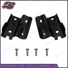 For 13-18 Jeep Wrangler JKU 4D 2PCS Left & Right Soft Top Bow Brackets & Screws