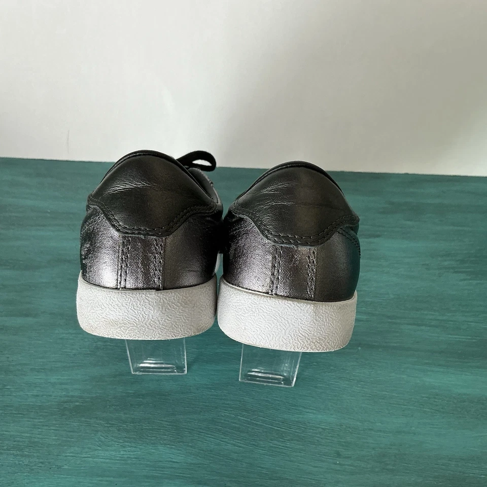 Converse Breakpoint Metallic Sz 8 Low Top Sneaker Black Classic Glam Casual Shoe - Image 3 of 4