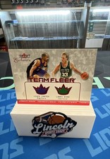 2001-02 Fleer Exclusive - Team Fleer Larry Bird, Vince Carter