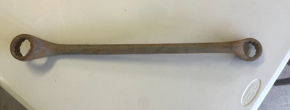 De colección Williams Superrench No. 8041 1-5/8" x 1-7/16" EE. UU. 24" Llave enorme 2 Foto 2 de 4