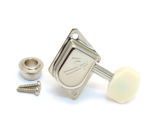 (6) Genuine Fender "F" Tuners for 70s Strat/Telecaster/Mustang 001-3189-049 - Picture 6 of 6