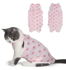 Elegant Choice Recovery Suit for Cats Dogs After Surgery Blue, XL - A0179