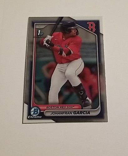 2024 Bowman Chrome 1st Bowman #BCP-49 Johanfran Garcia Boston Red Sox