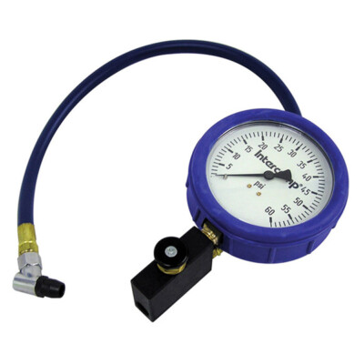 Intercomp 360087 - 4'' Air Pressure Gauge - Fill, Bleed, & Read - 60 PSI