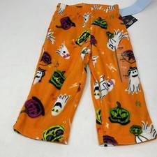 HALLOWEEN Fleece Pajama Pants Size 18 Mo Toddler NWT Hyde Eek