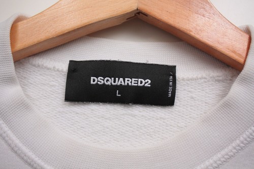Dsquared2 White Crew Neck Sweatshirt - Picture 5 of 7
