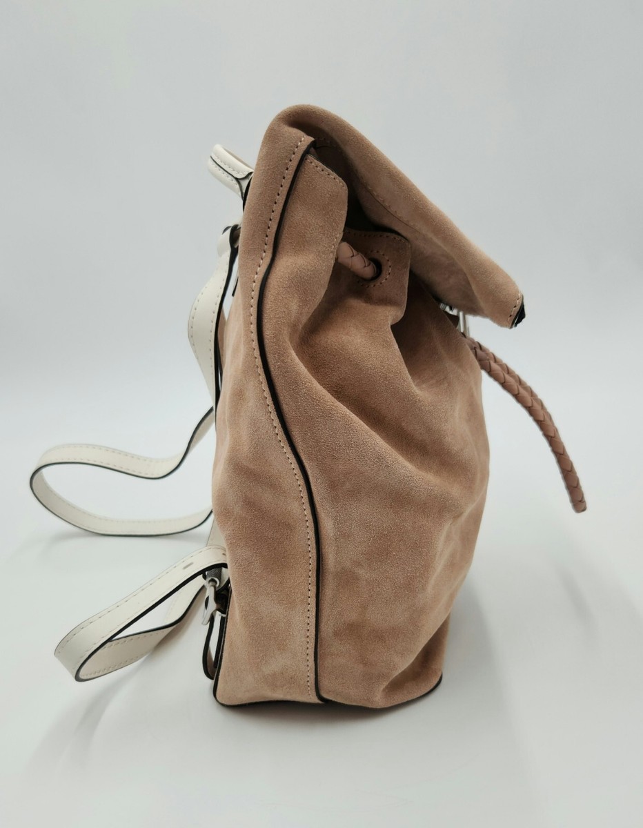 Rag & Bone Loner Blush Pink Suede Backpack | eBay display picture 2