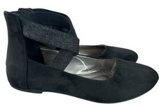 Girl's MIA Corre Black Ballet flats, size 4
