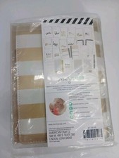 Heidi Swapp Undated White and Gold Planner w Tab Dividers and Pockets