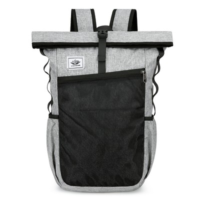 20L Lightweight Packable Backpack Travel Hiking Daypack for MenWomen(Light Grey)
