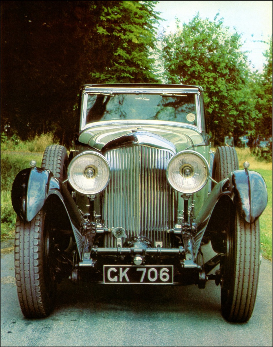 BENTLEY（ベントレー） 写真立て 1978 Vintage Print 1930 Bentley 8 Litre GK706 British UK 30s