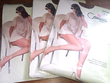 3 Pairs Carima 15 Den Sheer Stretch Beaver Tights Size 3rd