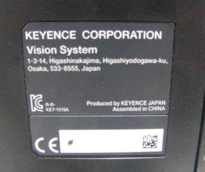 KEYENCE CV-X300E Image Sensor Controller Operation Checked Used