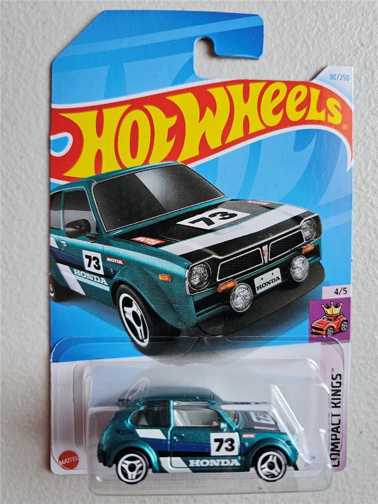 ミニカー Hotwheels 2025 73Honda Civic Custom STH Hot Wheels 2025 Super Treasure Hunt STH 73 Honda Civic