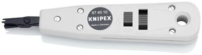 KNIPEX 97 40 10 Anlegewerkzeug  Länge 175 mm für LSA Plus und baugleich D. 0,4 -