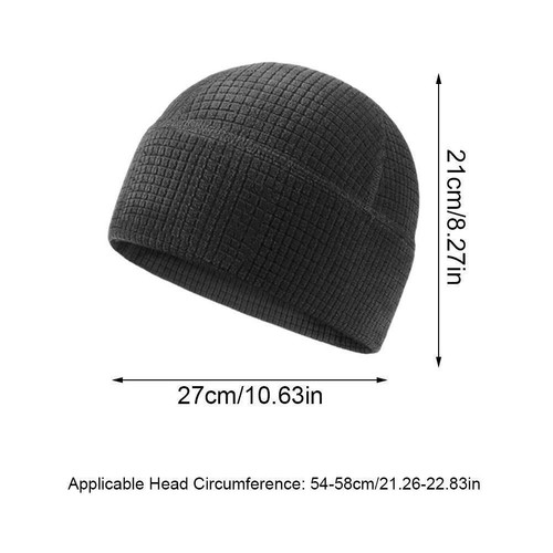 Grid Fleece Beanie - Tactical Watch Cap - Breathable Cap' Scull Lightweight K6H6 - Picture 10 of 15