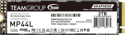 MP44L 2TB SLC Cache Nvme 1.4 Pcie Gen 4X4 M.2 2280 Laptop&Desktop SSD (R/W Speed