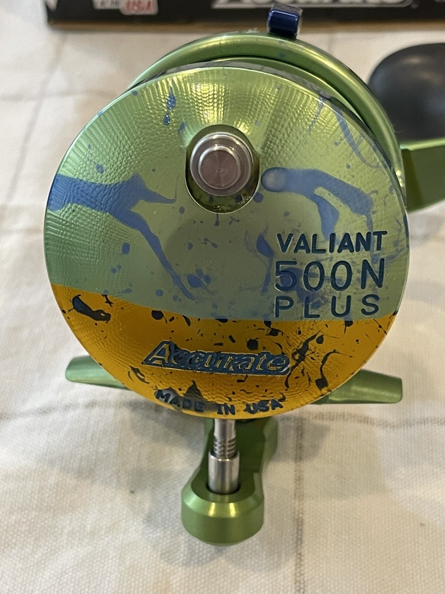 Accurate BV2 500N Plus New Model Live bait Custom Color Mahi USA