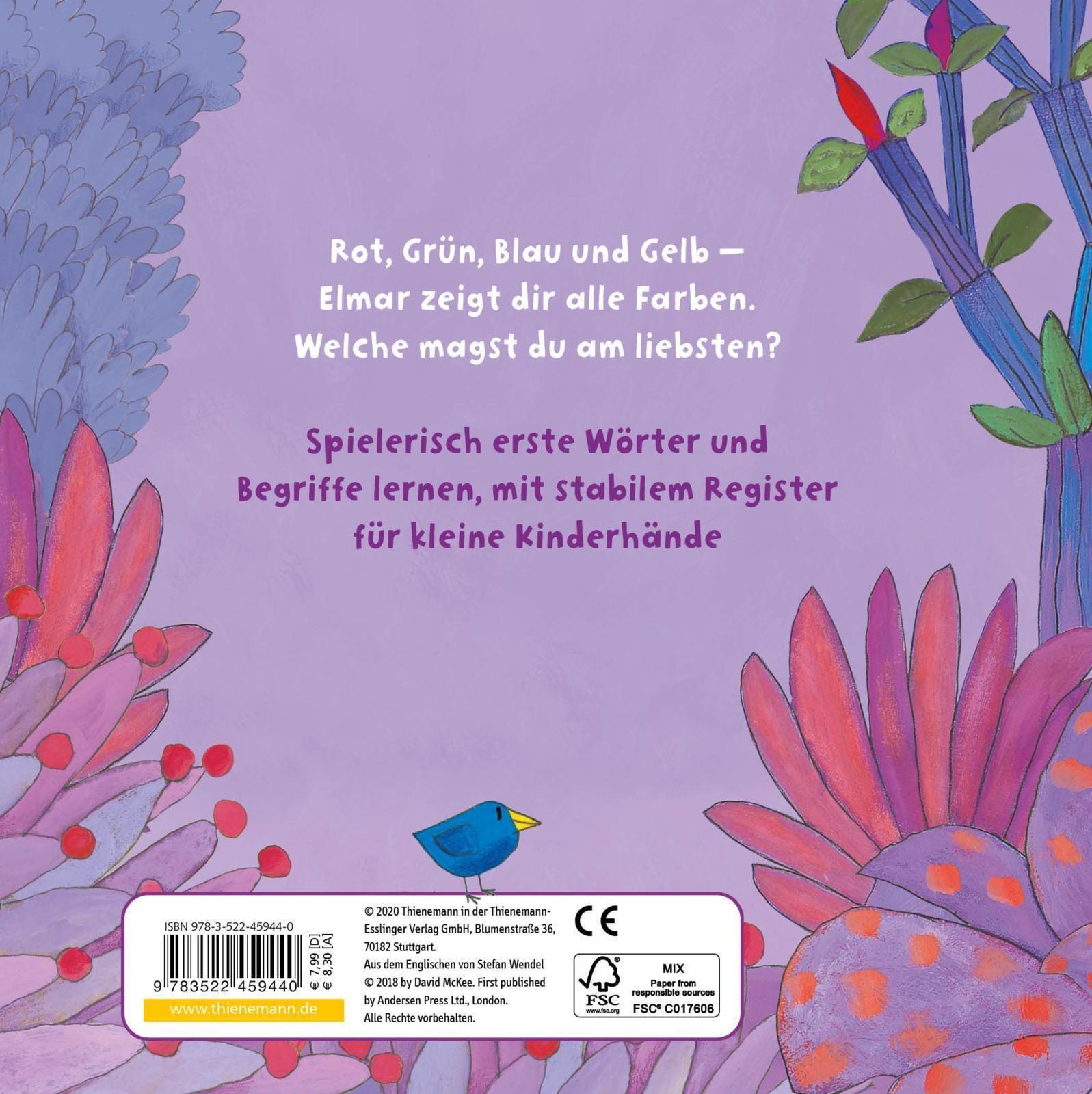 Thumbnail - David Mckee | Elmar: Elmars Farben | Buch | Deutsch (2020) | Elmar |