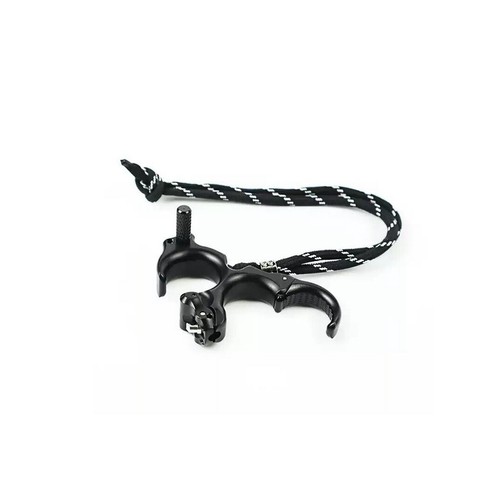 Compound Bow Release Aids Back Tension 3 4 Finger Trigger Archery Thumb Caliper - Picture 2 of 3
