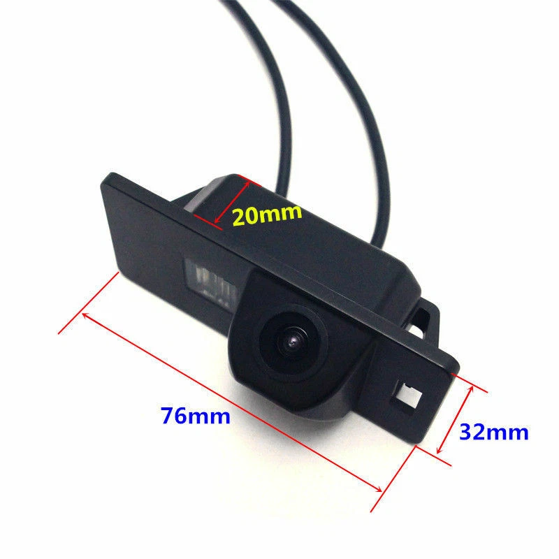 Car Rear View Camera For Audi A1 A4 B8 Audi A5 S5 Q5 TT VW Passat R36 5D Backup - Image 2 of 4