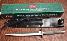 CASE XX USA 2001 PEARL HARBOR V42 V-42 FIXED BLADE HUNTING FIGHTING KNIFE (22968